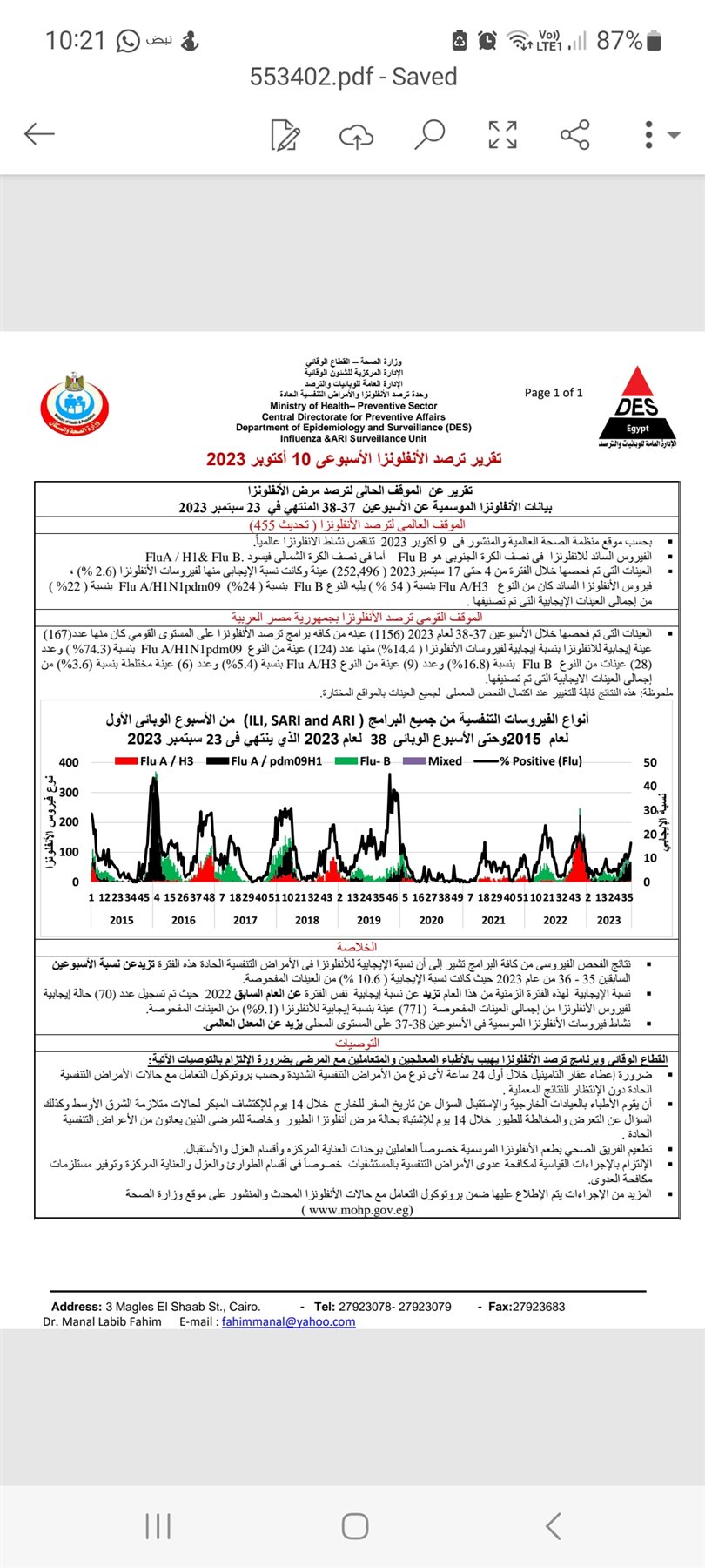 الإنفلونزا